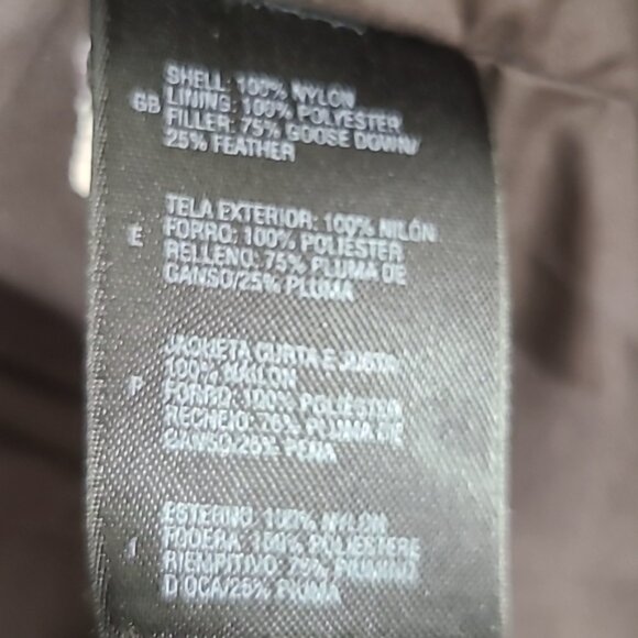 THE NORTH FACE Women's Puffer 550 Chocolate Brown Winter Jacket, size Large - Picture 7 of 11